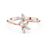 Gold Ring Ledis Ring, Rose Gold, view 4
