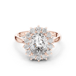 Gold Ring L03-1216, Yellow Gold, view 50