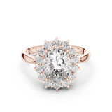 Gold Ring L03-1216, Yellow Gold, view 50