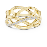 Gold Ring L22-R8, Yellow Gold, view 4