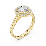 Gold Ring DDLR-632, Yellow Gold, view 2