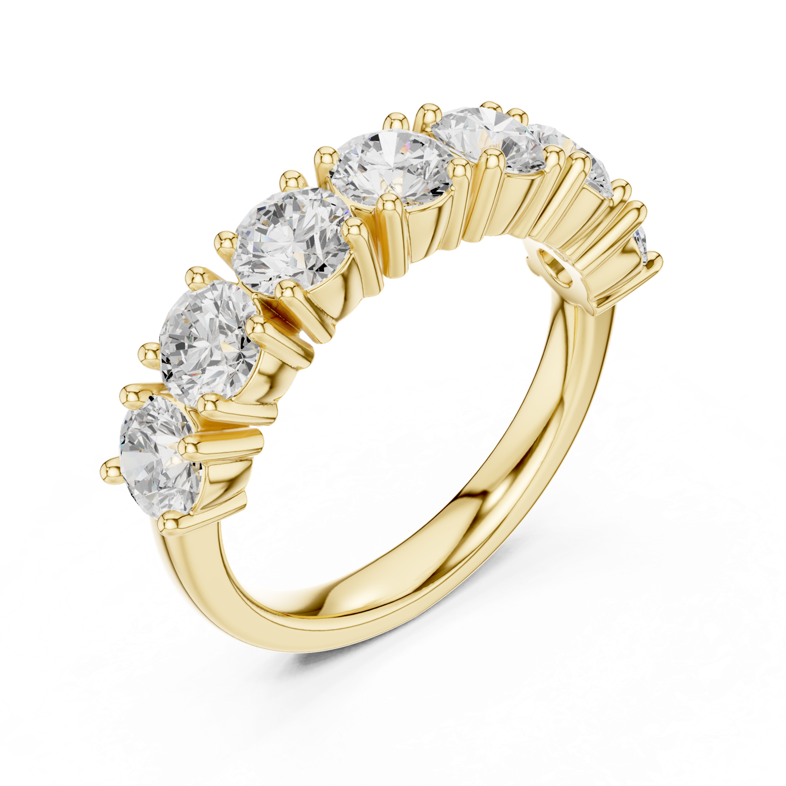 Gold Ring DDLR-619, Yellow Gold, view 2