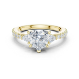 Gold Ring DDLR-858, Yellow Gold