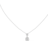 Gold Pendant GPD-0025, White Gold, view 1