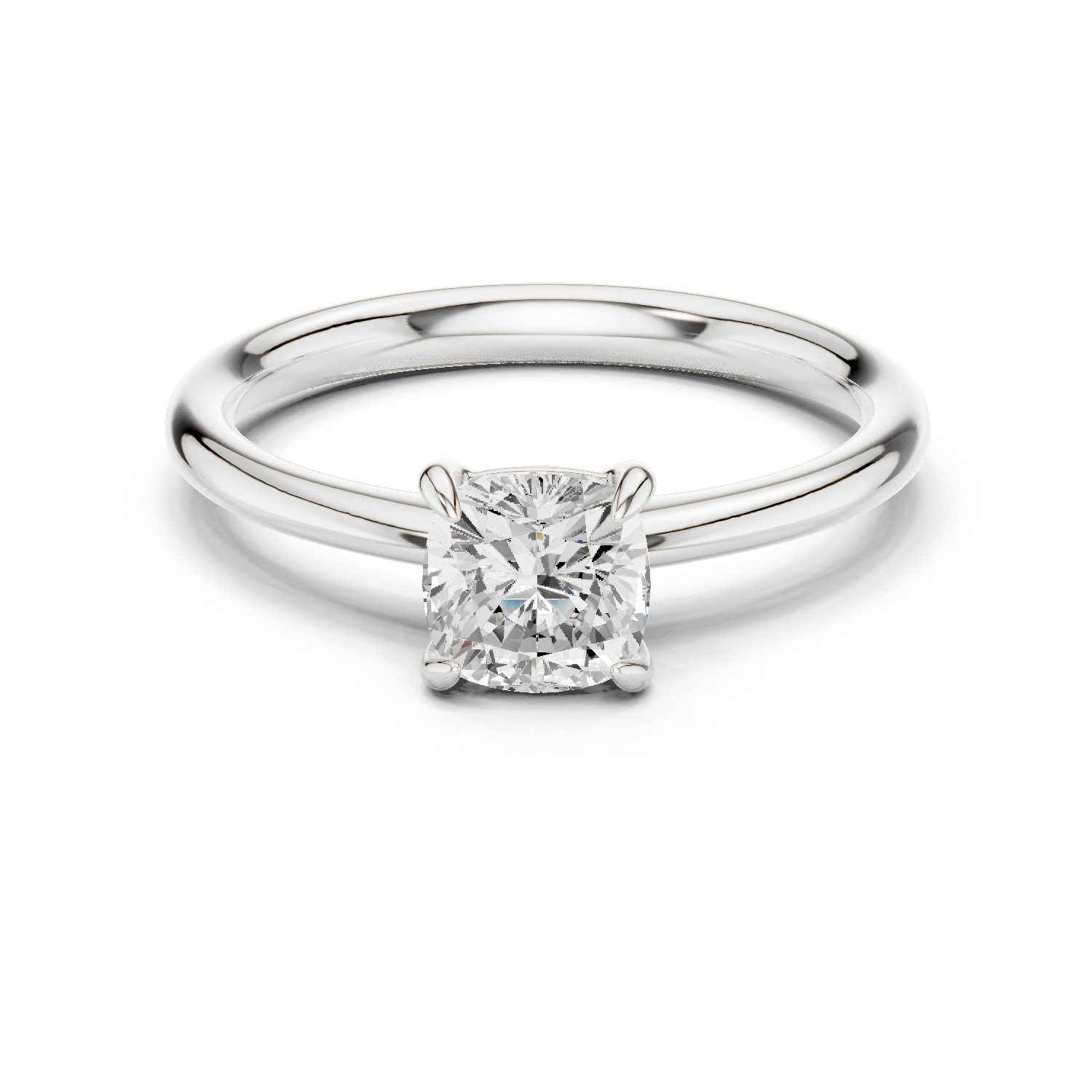 Gold Ring DDLR-799, White Gold