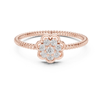 Gold Ring LR-01 (97), Rose Gold, view 4