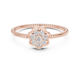 Gold Ring LR-01 (97), Rose Gold, view 4