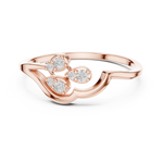 Gold Ring 1 (220), Rose Gold, view 4
