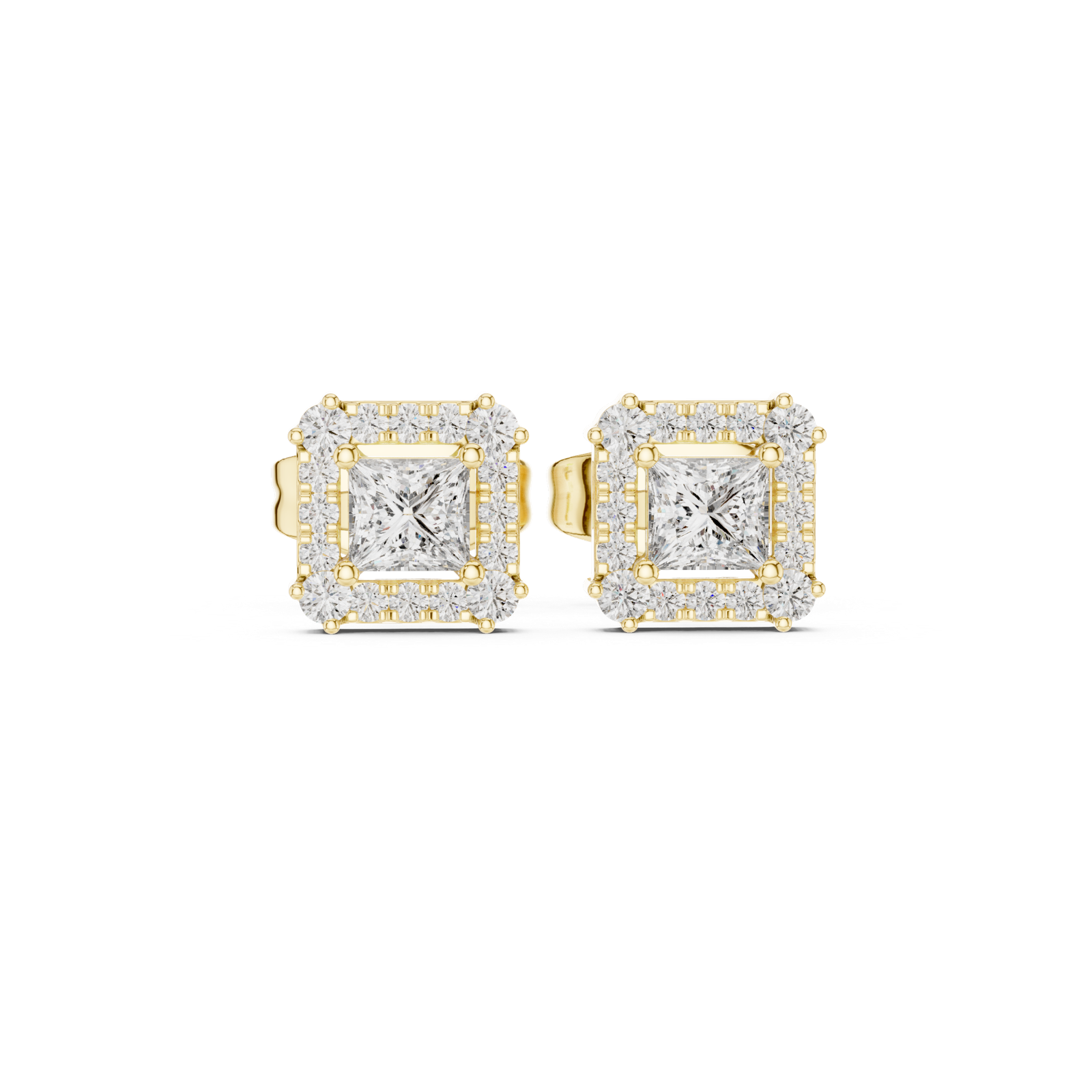 Gold Earrings 3-10003E_111_S, Yellow Gold