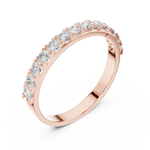 Gold Ring DDLR-696, Rose Gold, view 2