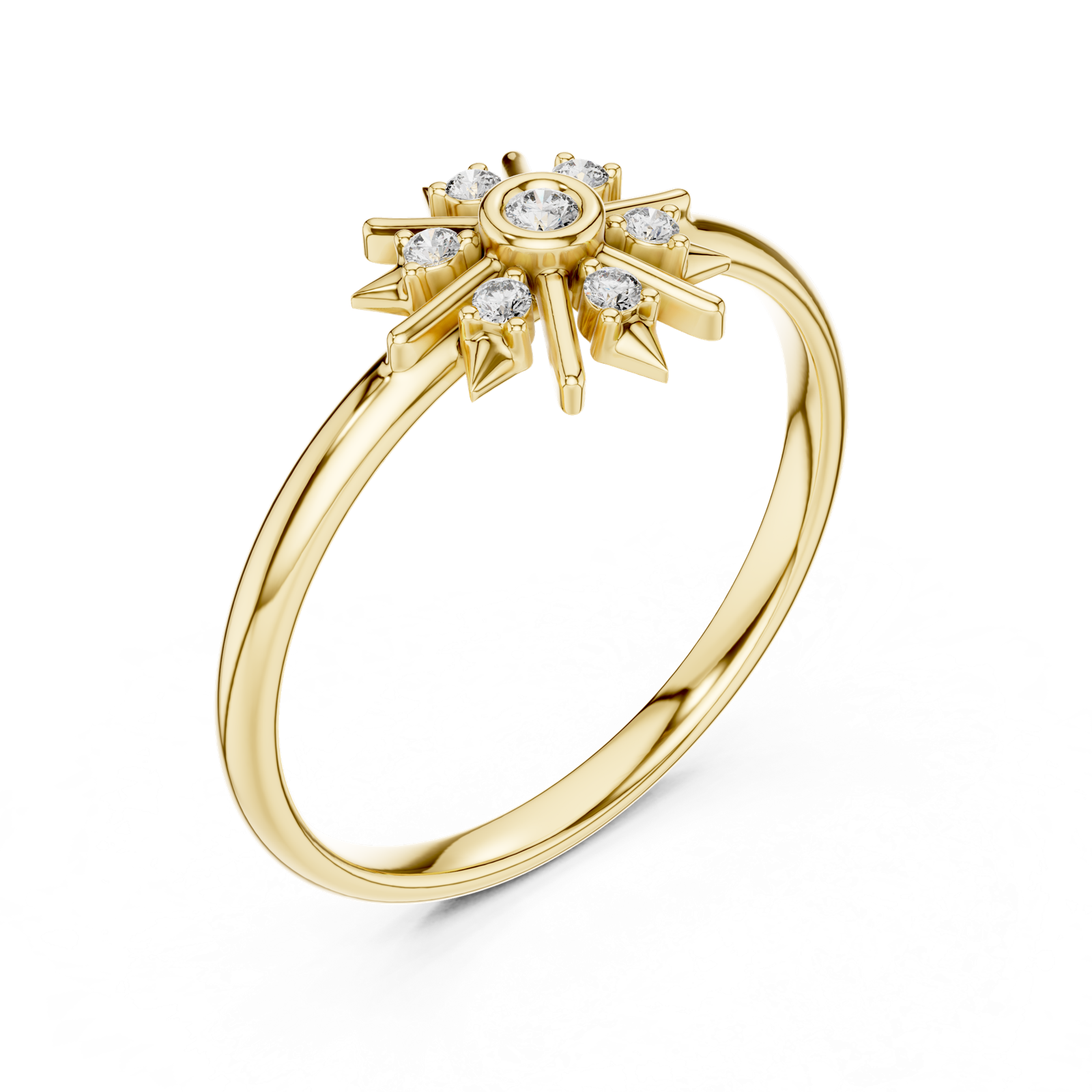 Gold Ring 1 (415), Yellow Gold, view 2
