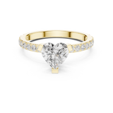 Gold Ring DDLR-433, Yellow Gold, view 4