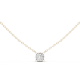 Gold Pendant GPD-0057, White Gold