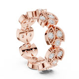 Gold Ring DDLR-368, Rose Gold