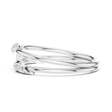 Gold Ring 1 (204), White Gold, view 3