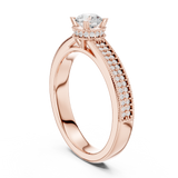 Gold Ring LR-0321, Rose Gold