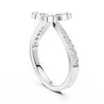 Gold Ring 12-10067@L, White Gold, view 1