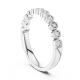 Gold Ring DDLR-770, White Gold, view 1