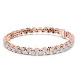 Gold Bracelet GLBR-0021, Rose Gold, view 1
