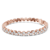 Gold Bracelet GLBR-0021, Rose Gold, view 1