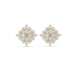 Gold Earrings AGDER-234, Yellow Gold