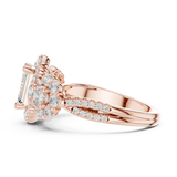 Gold Ring DDLR-279, Rose Gold, view 3