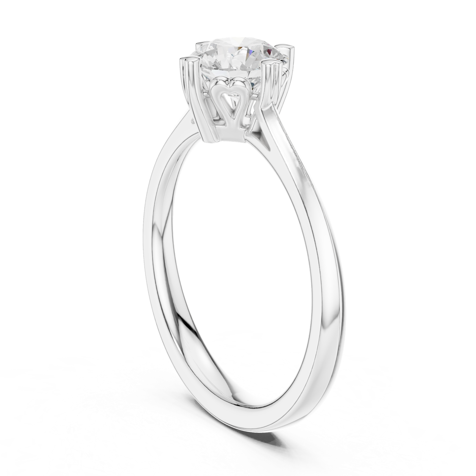 Gold Ring DDLR-547, White Gold