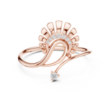 Gold Ring 1 (116), Rose Gold, view 4