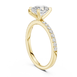 Gold Ring DDLR-889, Yellow Gold, view 1
