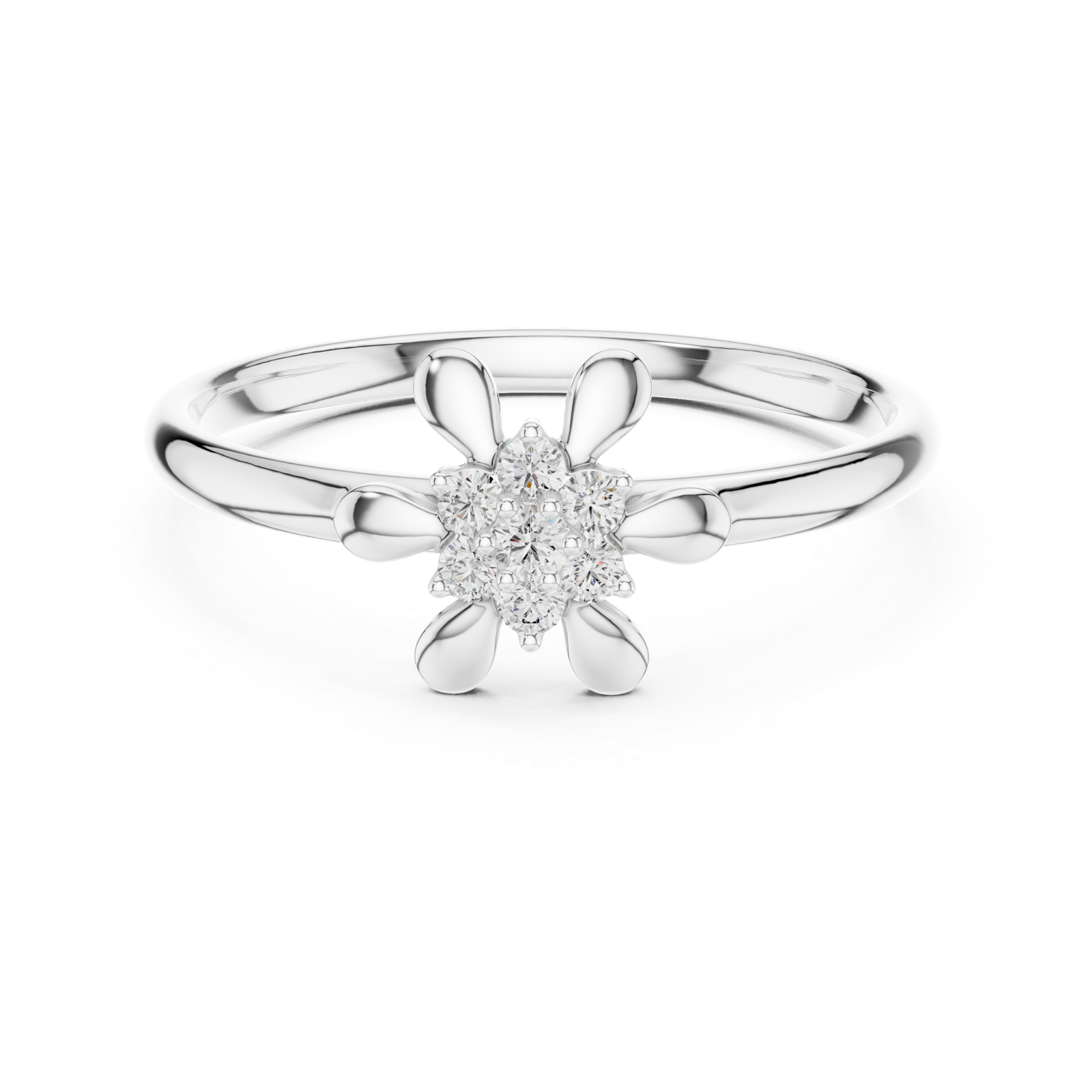 Gold Ring 1 (373), White Gold