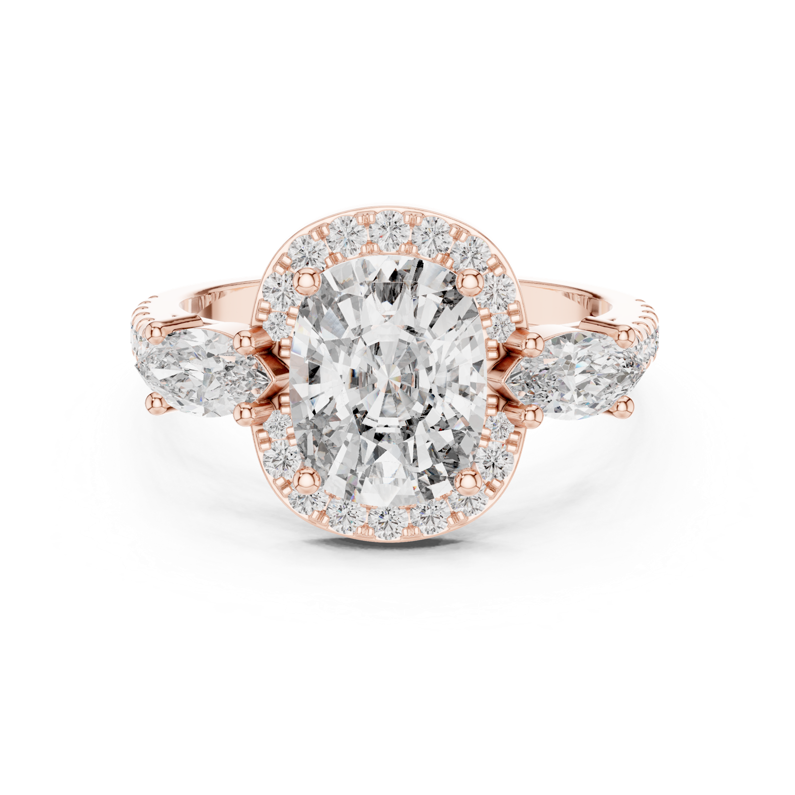 Gold Ring DDLR-200, Rose Gold