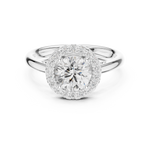 Gold Ring DDLR-632, White Gold