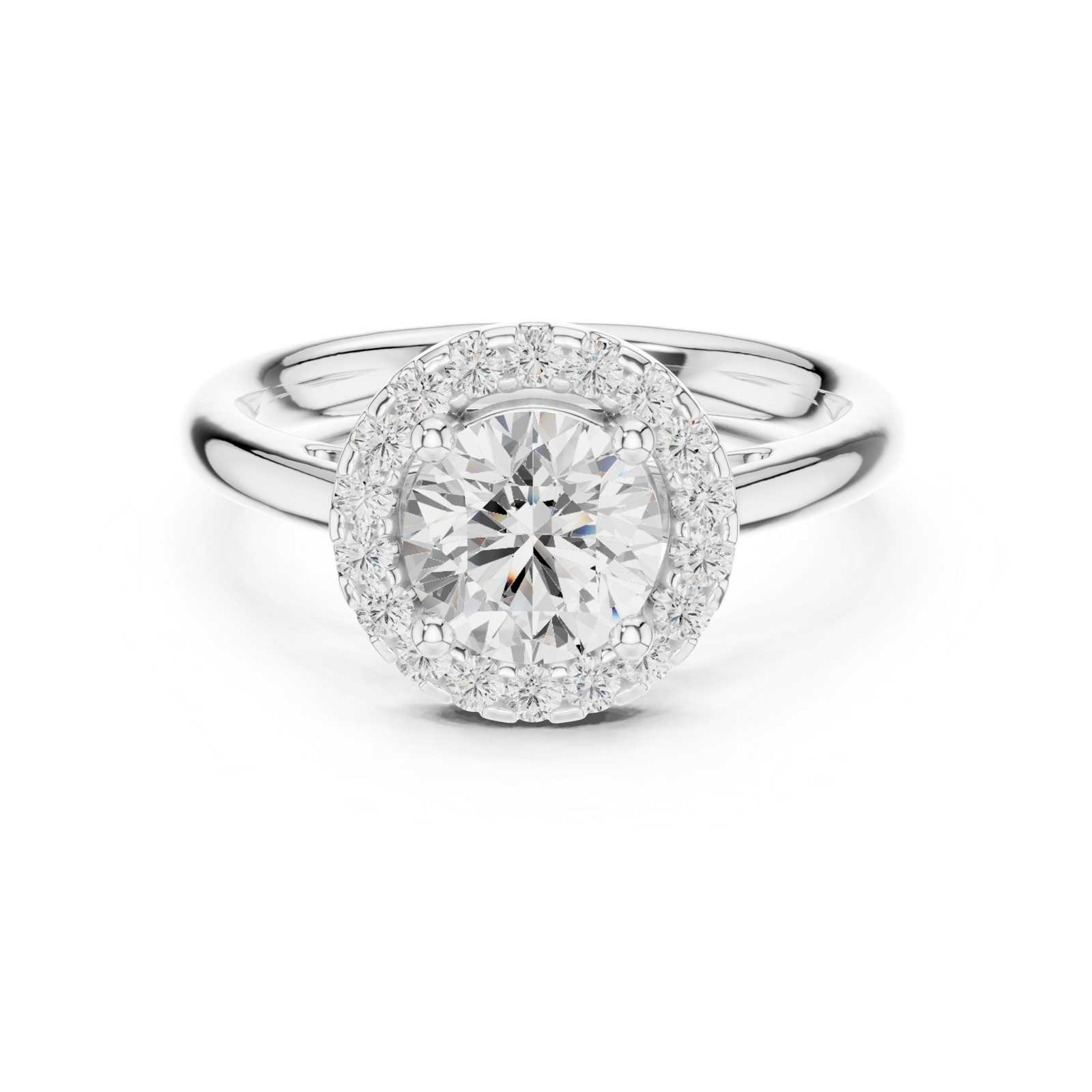Gold Ring DDLR-632, White Gold