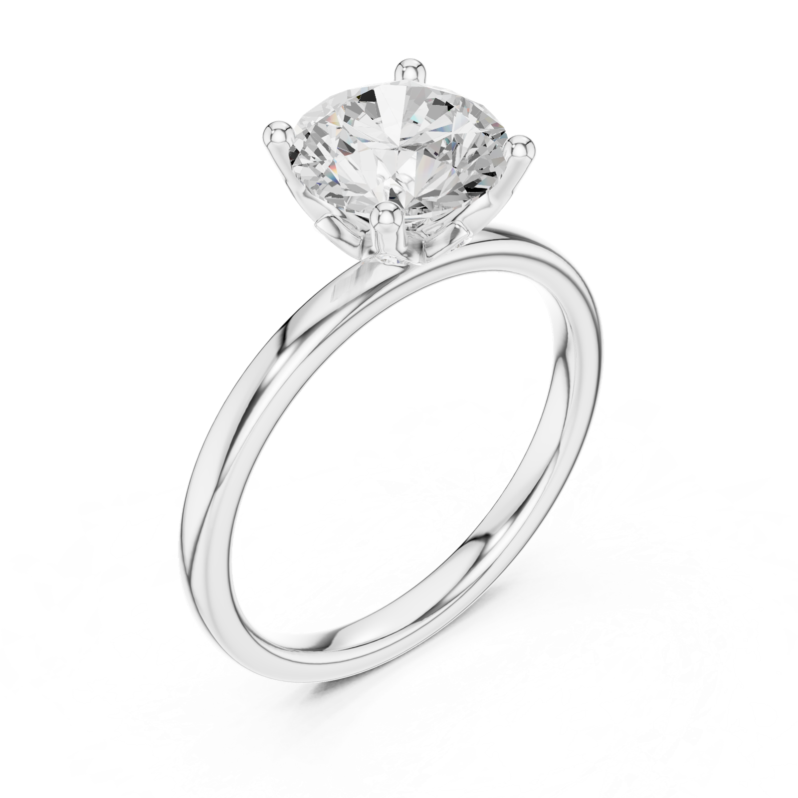 Gold Ring DDLR-847, White Gold, view 2