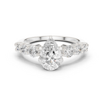 Gold Ring DDLR-1090, White Gold