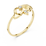 Gold Ring 1 (151), Yellow Gold, view 2
