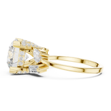 Gold Ring DDLR-447, Yellow Gold, view 3