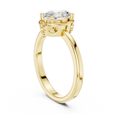 Gold Ring DDLR-504, Yellow Gold
