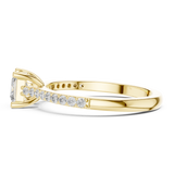 Gold Ring L28-111, Yellow Gold, view 3