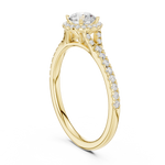 Gold Ring LR-0238, Yellow Gold, view 1