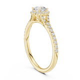 Gold Ring LR-0238, Yellow Gold, view 1