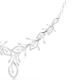 Gold Necklace SBWN (4), White Gold, view 3