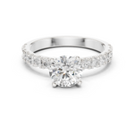 Gold Ring DDLR-1097, White Gold