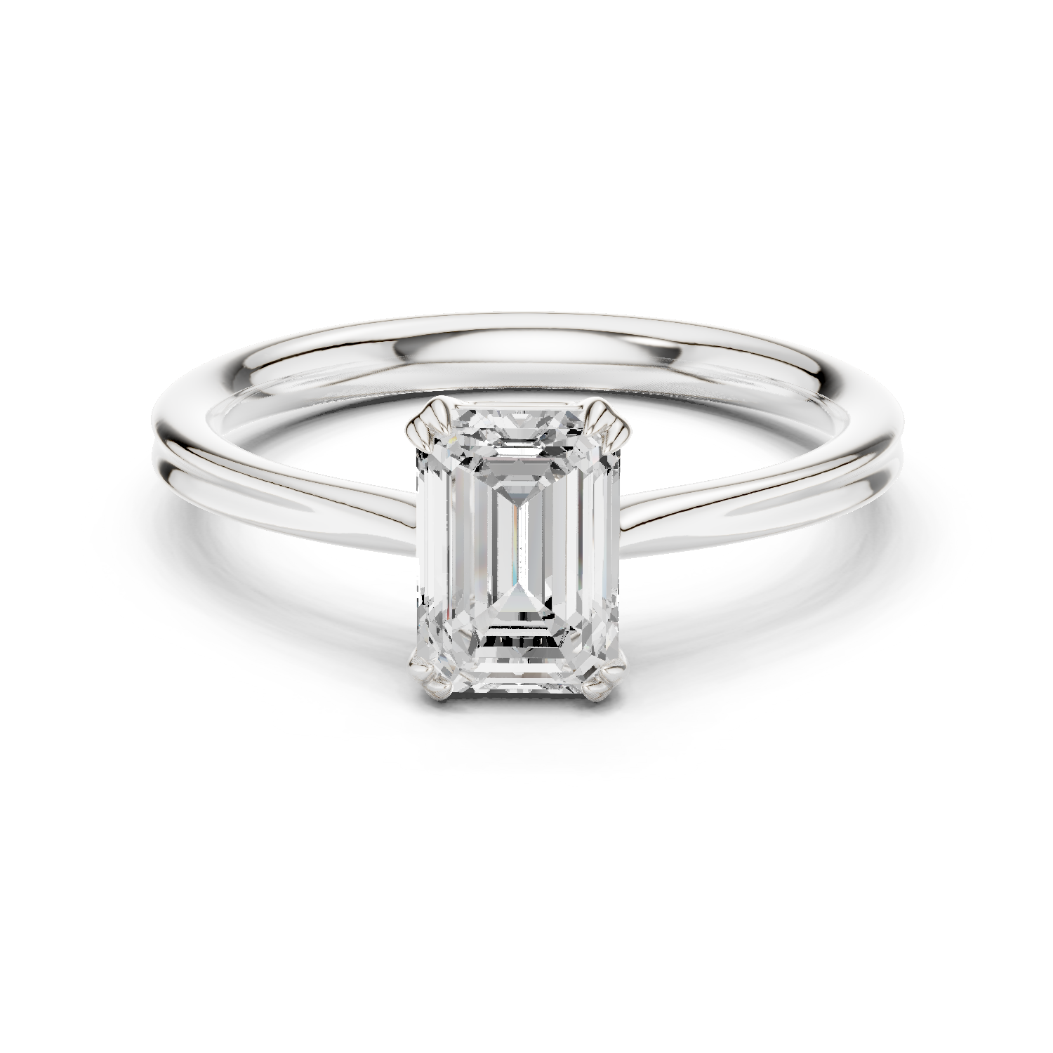Gold Ring DDLR-802, White Gold