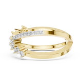 Gold Ring 12-10020@L, Yellow Gold, view 3
