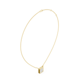 Gold Jewelry DDPO-007, Princess center stone, Yellow Gold, view 1