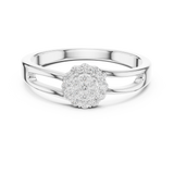Gold Ring SBWR(43), White Gold