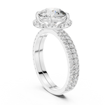 Gold Ring DDLR-006, White Gold