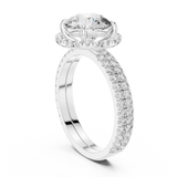 Gold Ring DDLR-006, White Gold