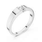 Gold Ring SBMR(38), White Gold, view 2